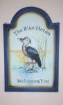 Indian River Center blue heron sign